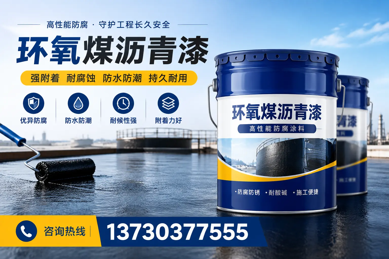 如何判断环氧煤沥青漆的质量?广丰消费者指南