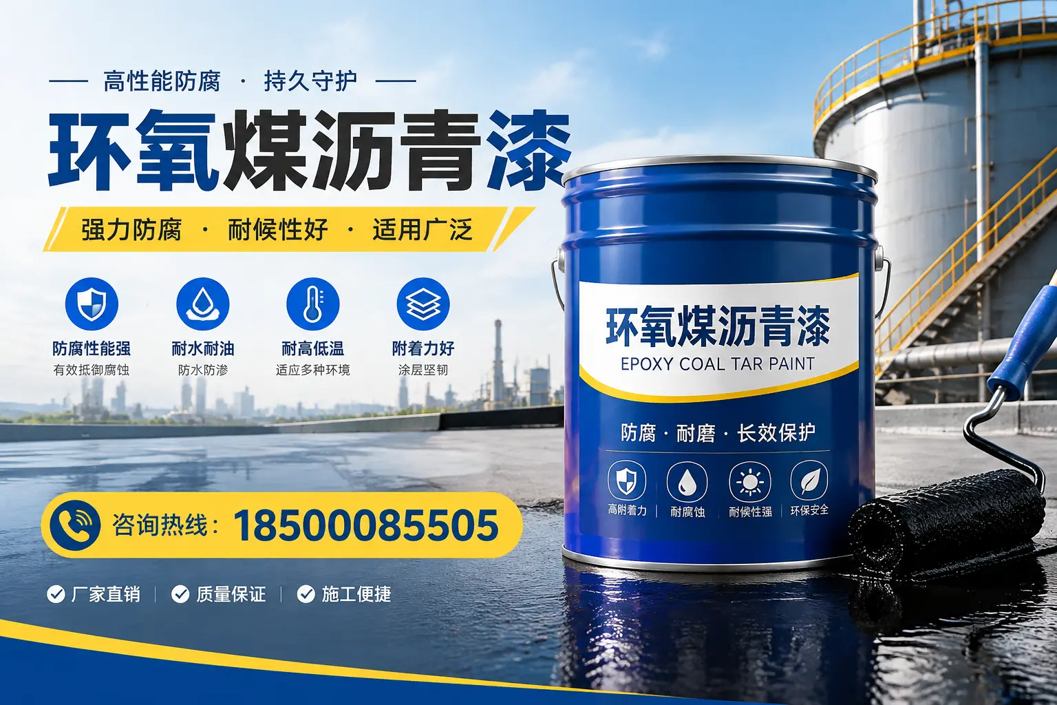 环氧煤沥青漆的储存与运输注意事项，广丰企业须知
